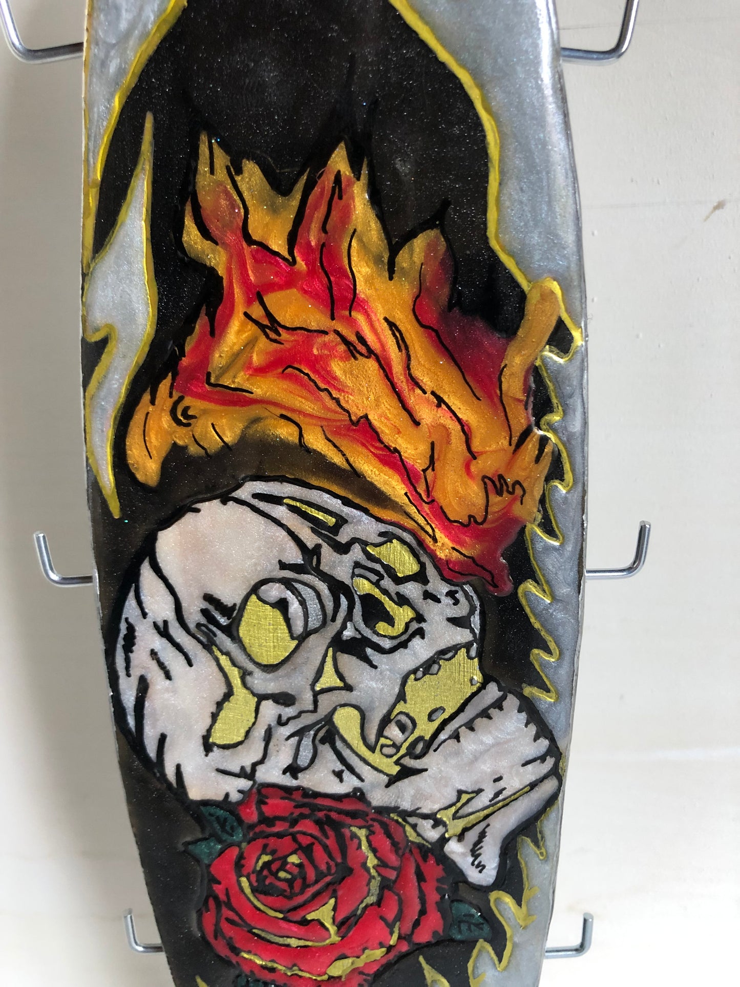 Porte clés sur pied