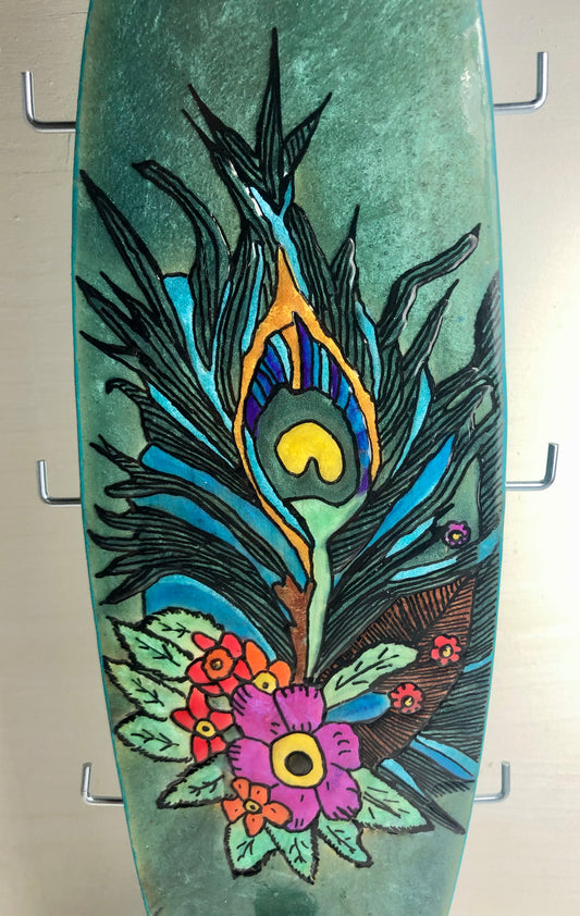 Porte clés sur socle