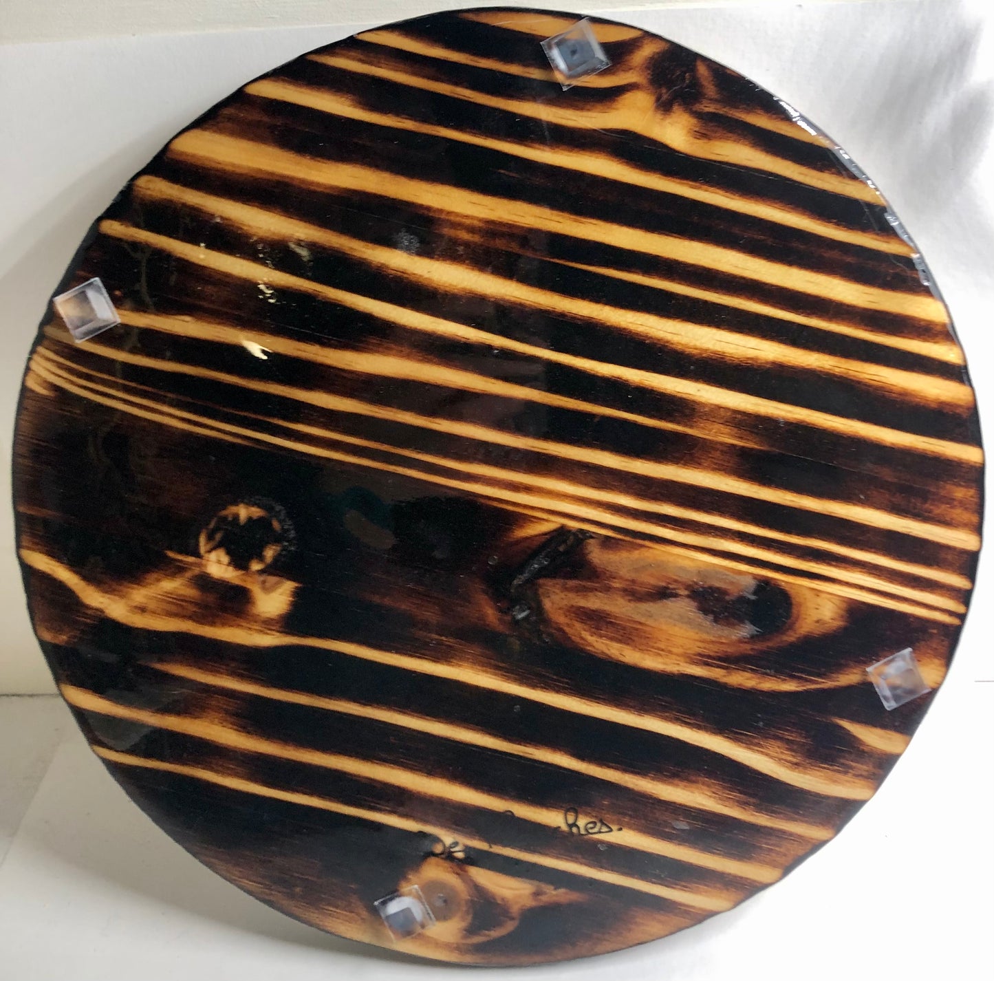 Dessous de plat pyrogravure