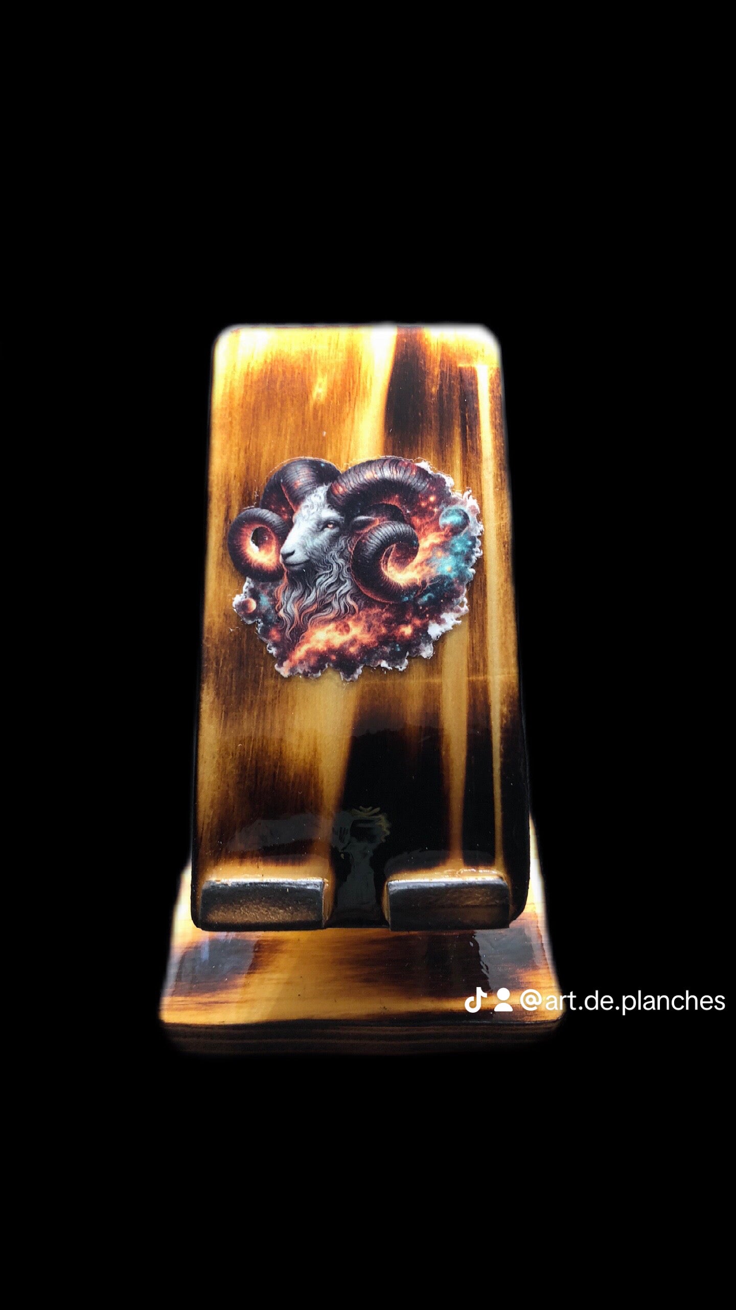 Support téléphone sur pied