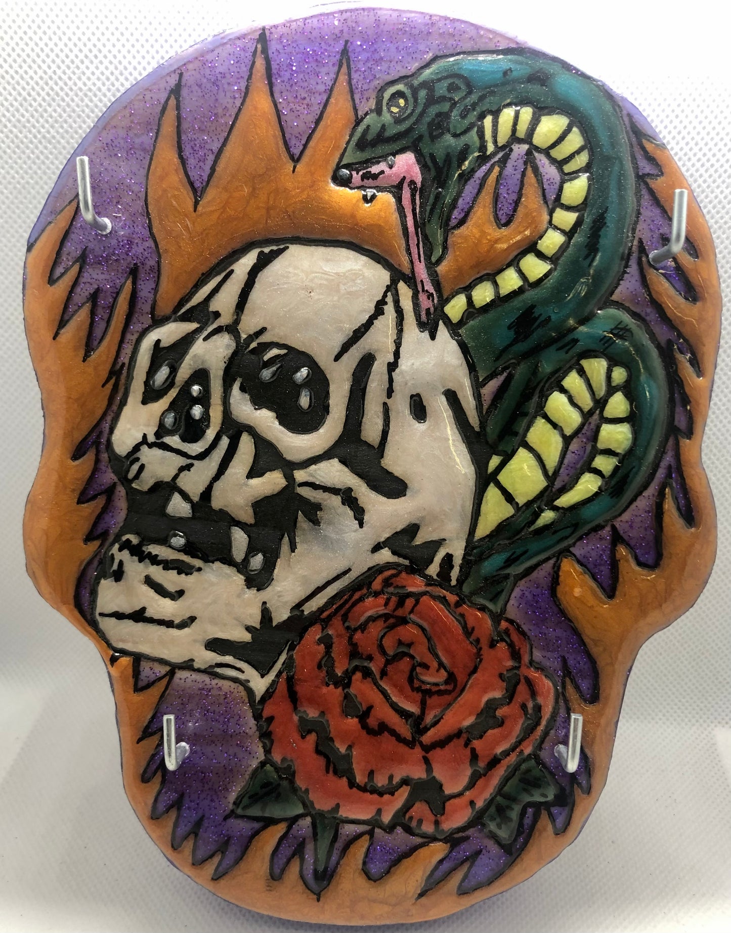 Porte clés en résine