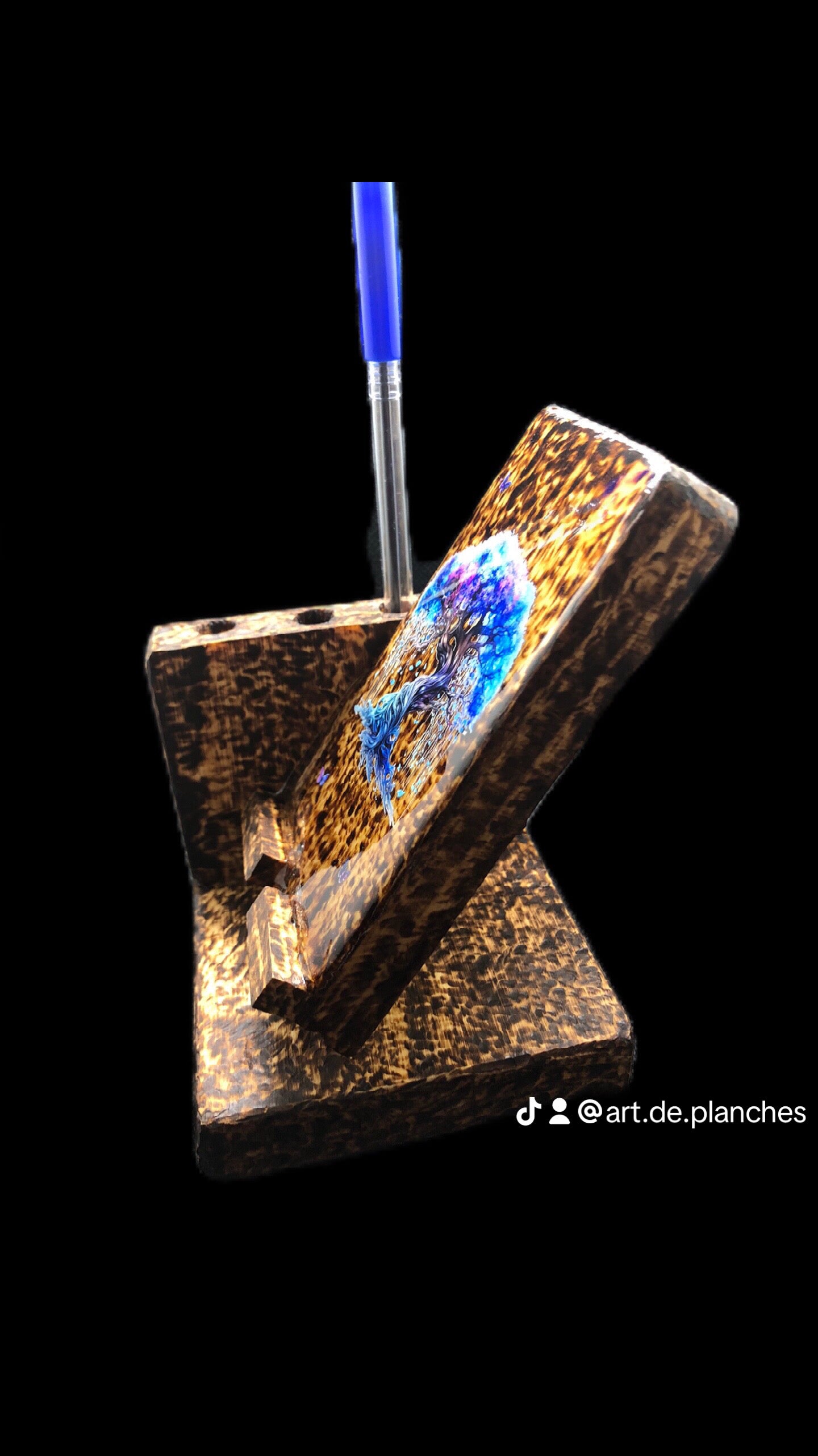 Support téléphone sur pied