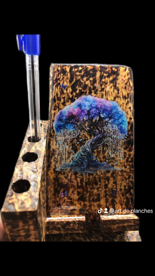 Support téléphone sur pied